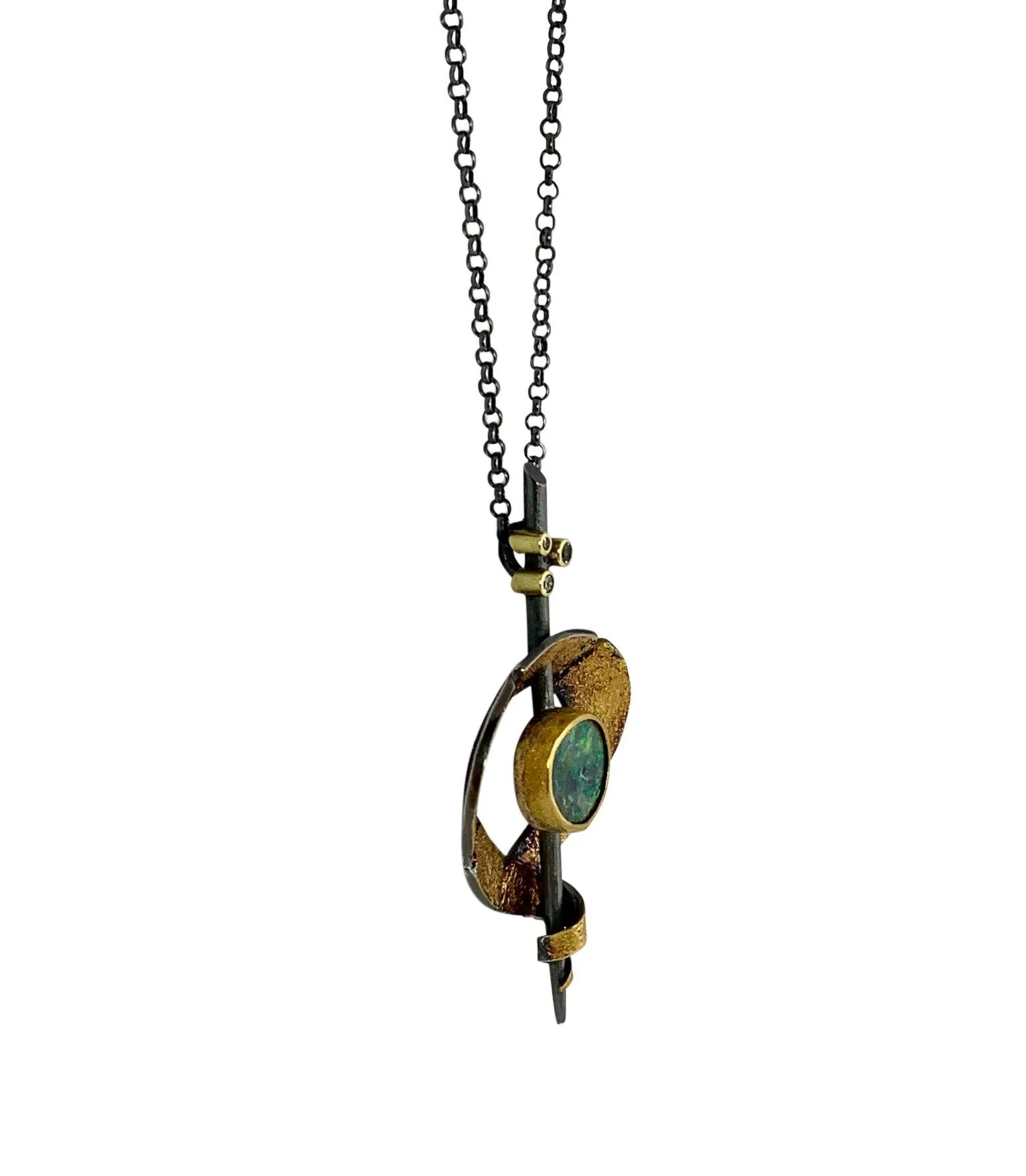 Opal Stingray Pendant