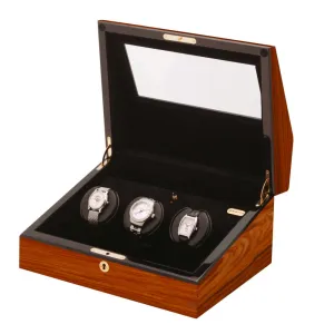 Orbita Siena 3-Unit Watch Winder in Teakwood