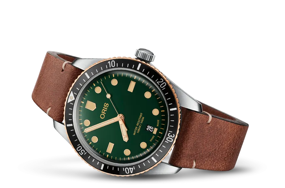 Oris Divers 65 Green Dial