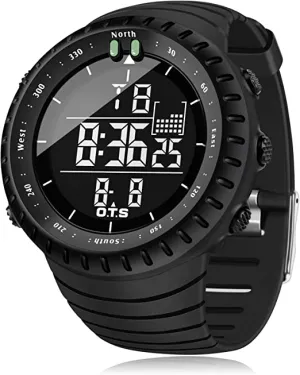 Palada Men's Digital Sports Watch Waterproof Tactical Watch for Men