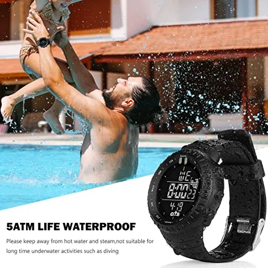 Palada Men's Digital Sports Watch Waterproof Tactical Watch for Men