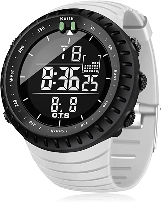 Palada Men's Digital Sports Watch Waterproof Tactical Watch for Men