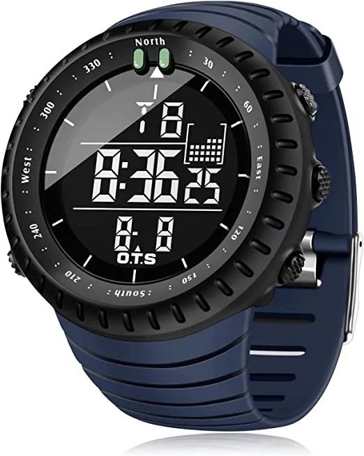 Palada Men's Digital Sports Watch Waterproof Tactical Watch for Men