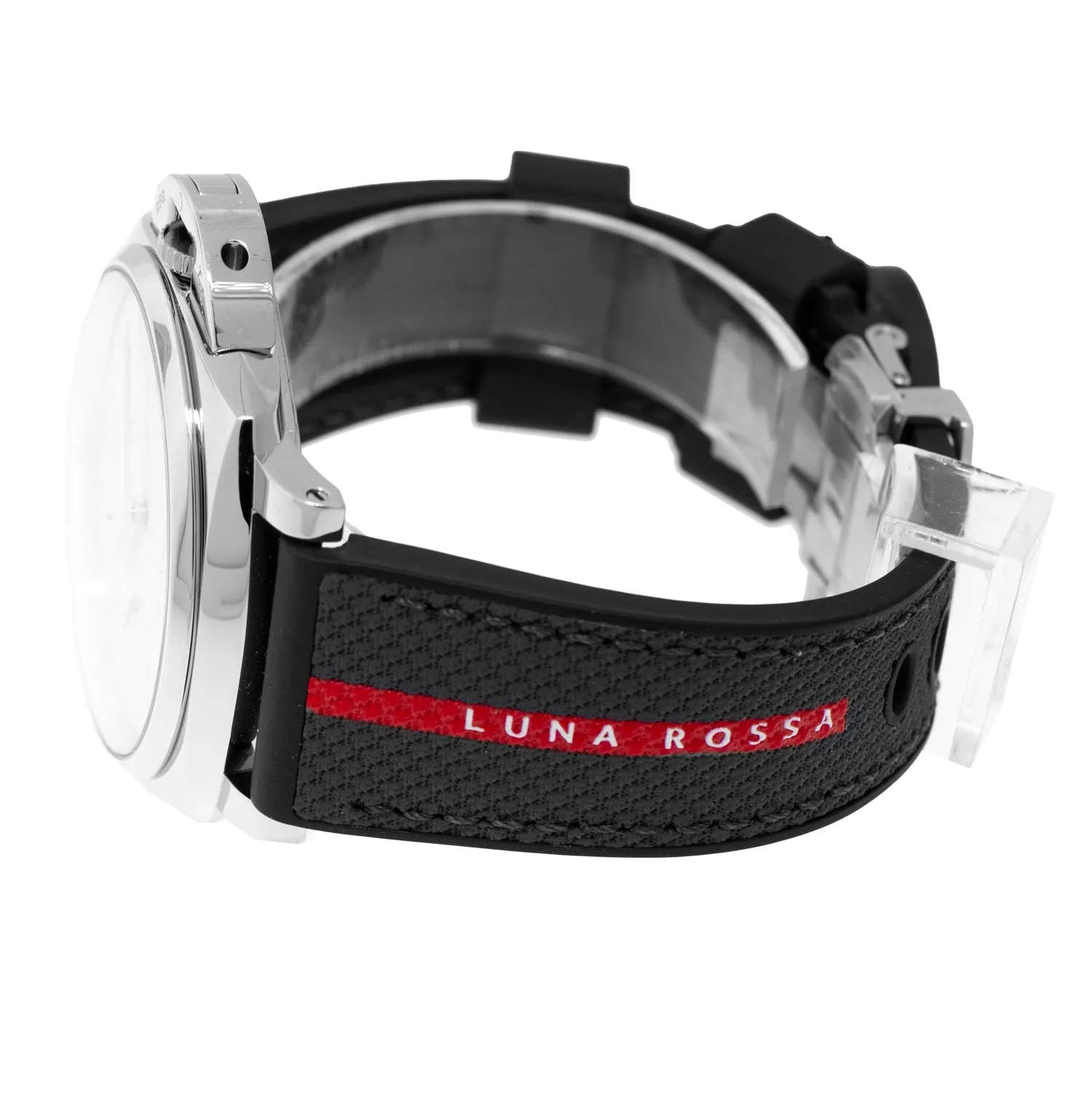 Panerai Luminor Due Stainless Steel 42mm Luna Rosa White Arabic Dial - PAM01673