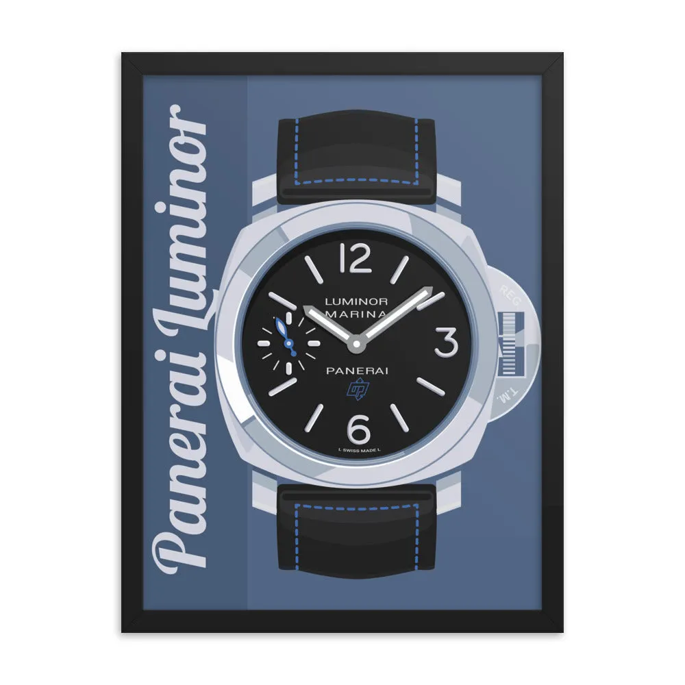 Panerai Luminor Framed Poster