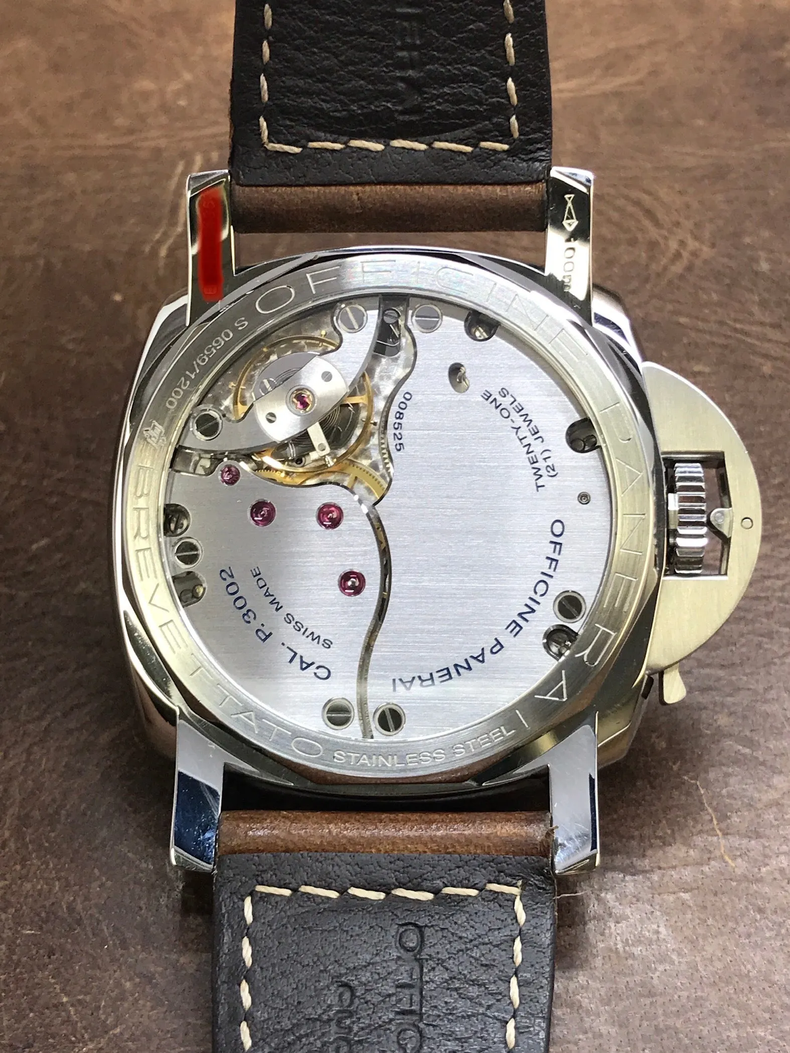 Panerai Luminor Marina 3 Days PAM00423 Black Dial Manual wind Men's Watch