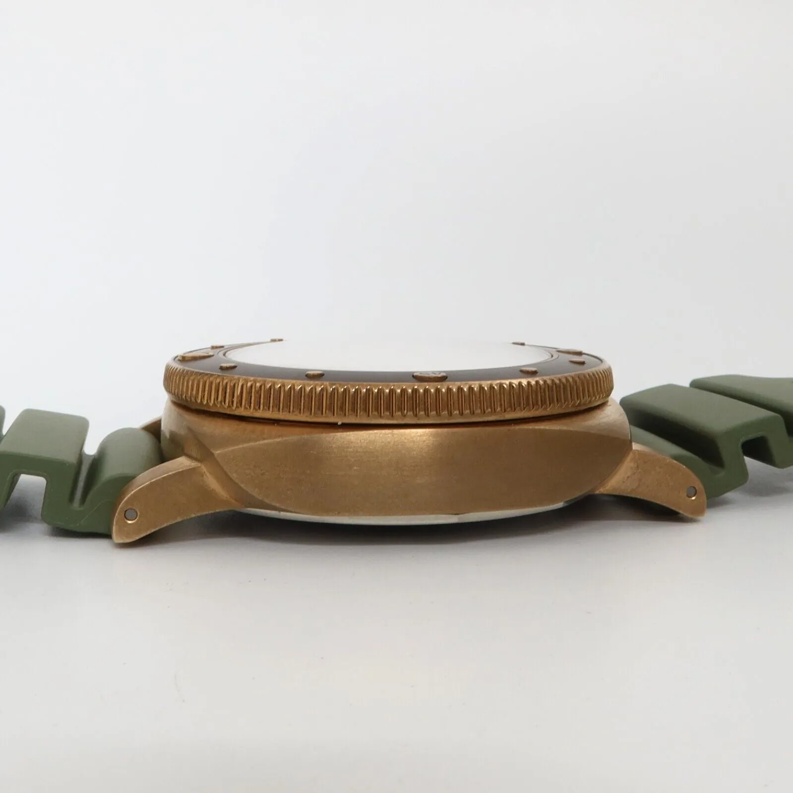 Panerai Submersible "Bronzo" Bronze/Rubber 47mm Automatic Brown Dial PAM00968