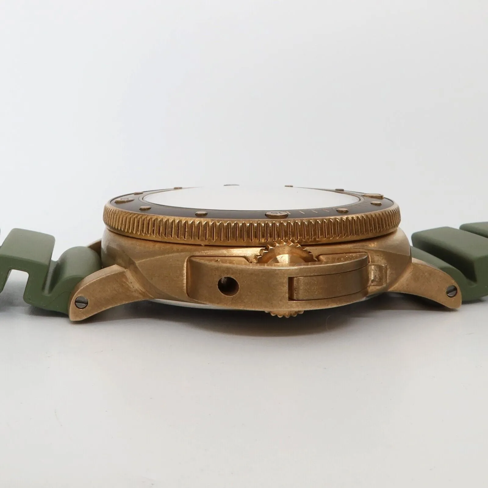 Panerai Submersible "Bronzo" Bronze/Rubber 47mm Automatic Brown Dial PAM00968