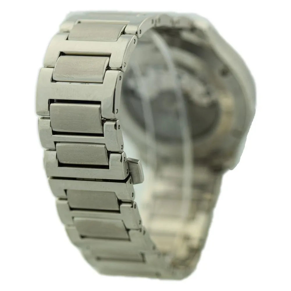 Piaget Men's Polo S Stainless Steel 42mm Gray Horizontal Guilloche Stick Dial Watch Reference #: G0A41003