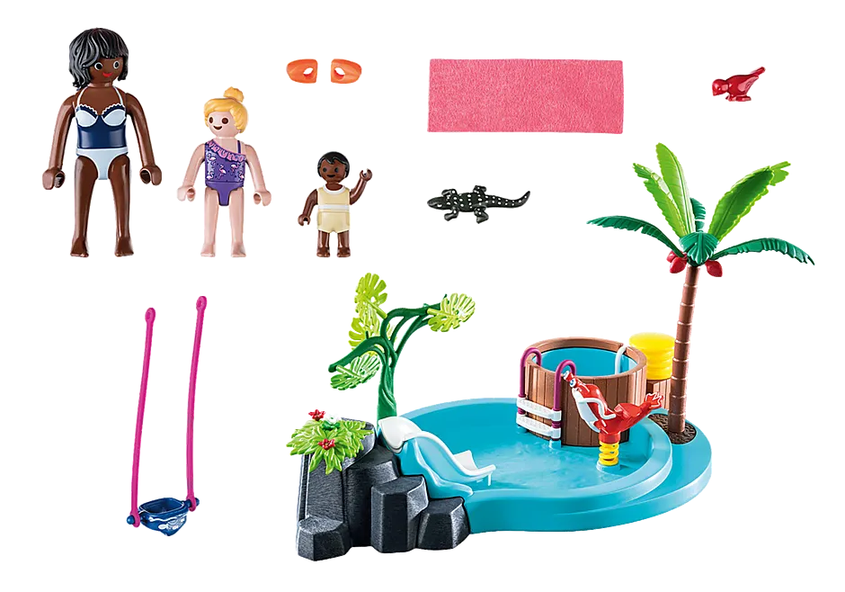 Playmobil Children's Pool with Slide