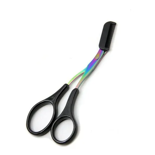 Precision Eyebrow Grooming Kit: Trimmer, Scissor and Comb for Perfectly Shaped and Groomed Brows