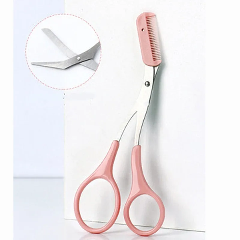 Precision Eyebrow Grooming Kit: Trimmer, Scissor and Comb for Perfectly Shaped and Groomed Brows