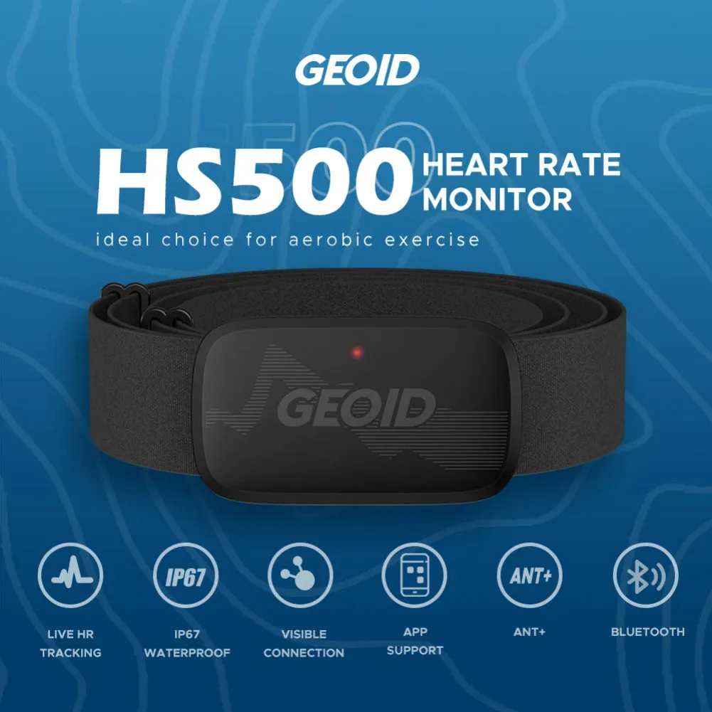 Premium Heart Rate Monitor Chest Strap - Accurate ECG Tracking, Bluetooth & ANT  Connectivity, LED Light, IP67 Waterproof, 800 Hours Battery Life for Fitness & Workout