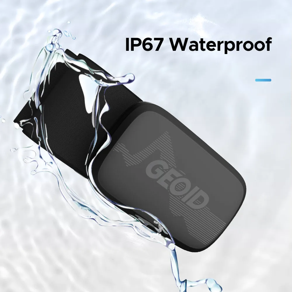 Premium Heart Rate Monitor Chest Strap - Accurate ECG Tracking, Bluetooth & ANT  Connectivity, LED Light, IP67 Waterproof, 800 Hours Battery Life for Fitness & Workout