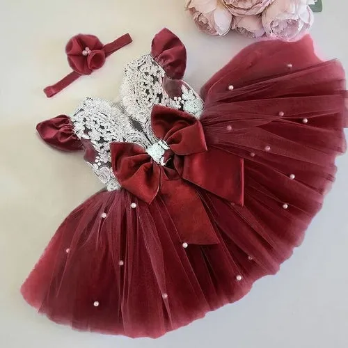 Pretty in Pink: A Princess Dress for Your Newborn Girl's First Birthday