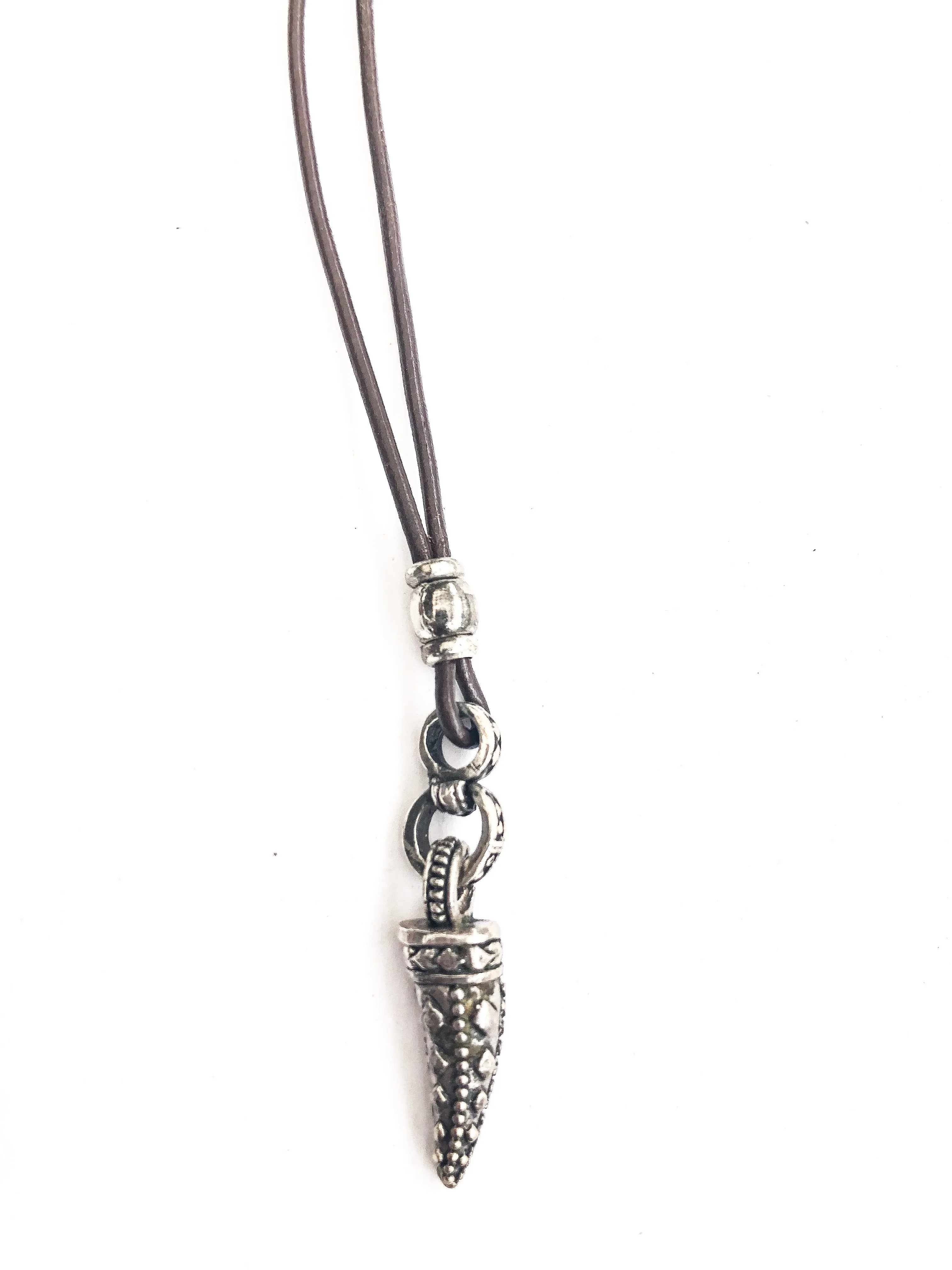 Prosperity Horn on Leather