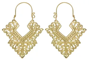 Pura Gold Earrings #7 Large