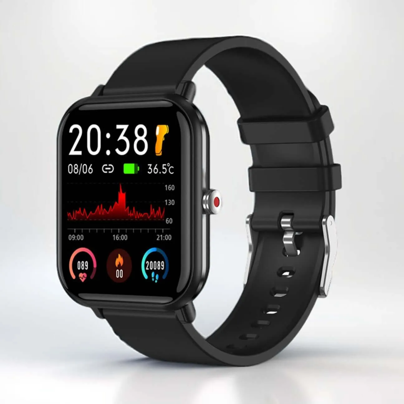 Q9 Pro 1.7in (44mm) Smart Watch | Lightweight | Health Monitoring | Sports Mode | Waterproof IP68 | iOS   Android