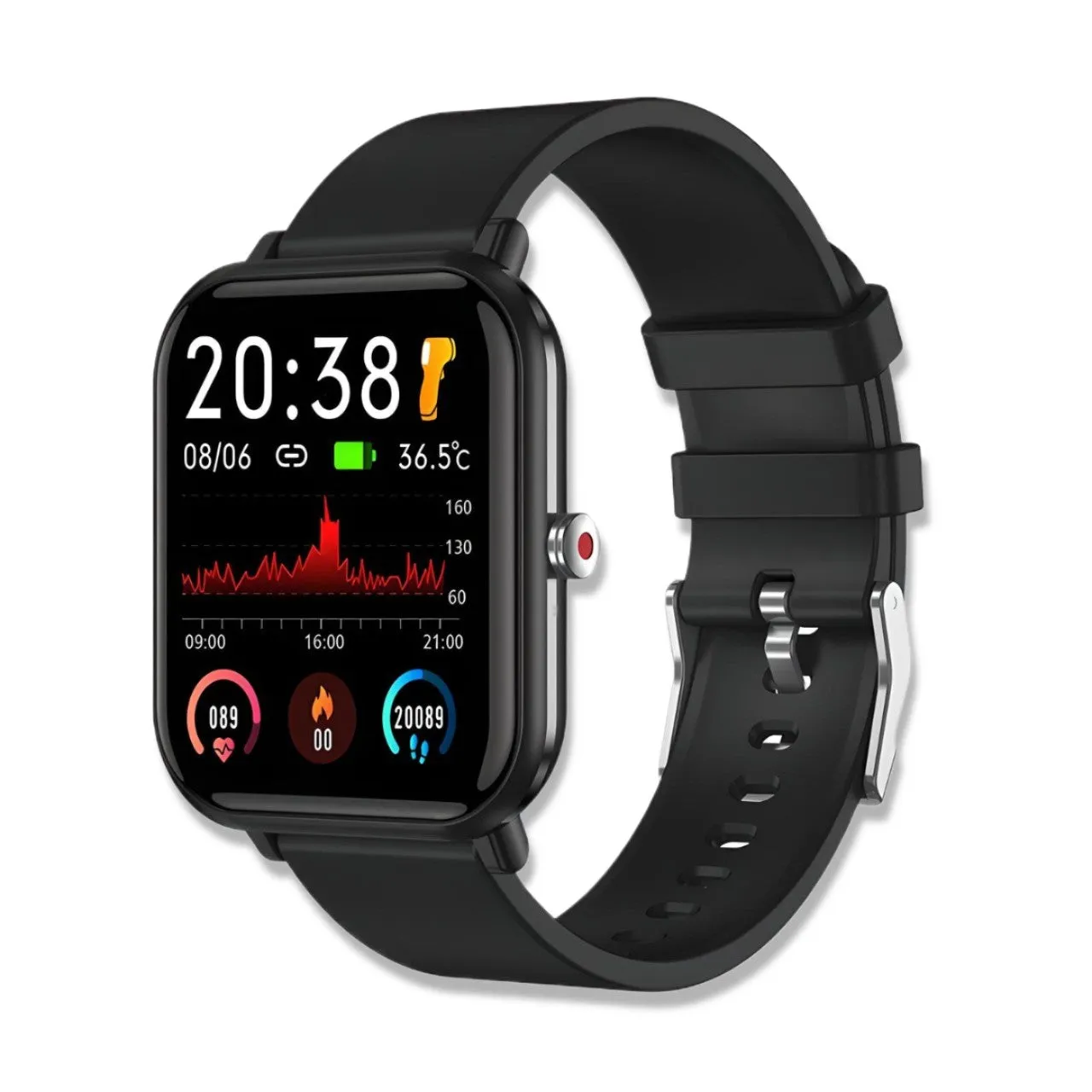 Q9 Pro 1.7in (44mm) Smart Watch | Lightweight | Health Monitoring | Sports Mode | Waterproof IP68 | iOS   Android