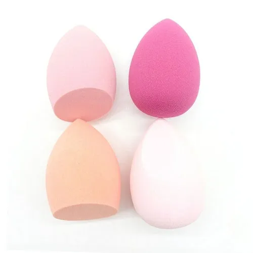"Transform Your Makeup Game: 4 Piece Makeup Sponge Powder Puff Set for Flawless Application"
