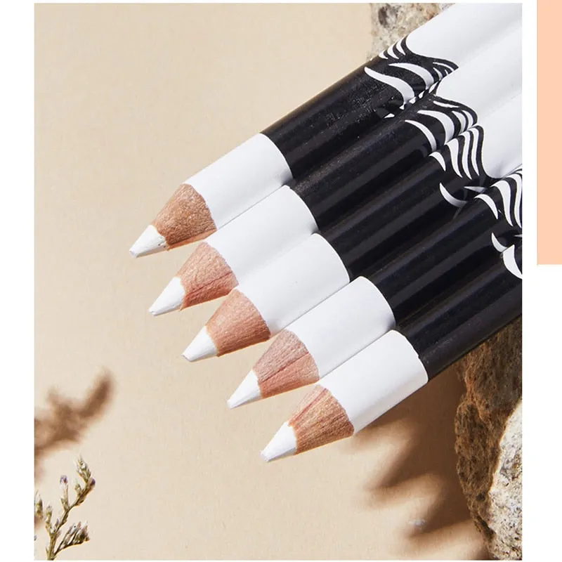 "Unleash Your Creativity: White Waterproof Long Lasting Eyeliner Pencil for Women's Fashion"