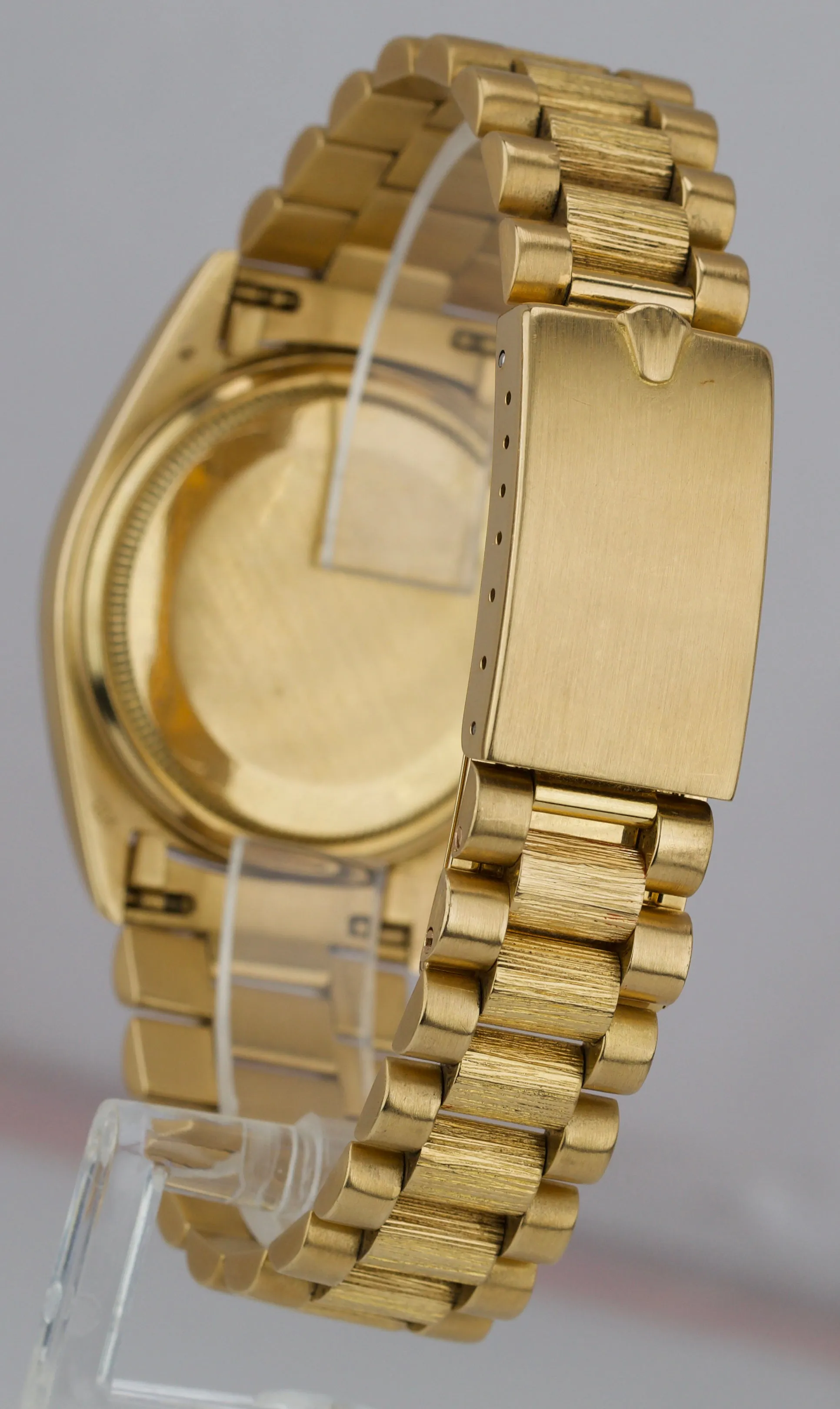 RARE 1977 Rolex Day-Date President 1803 5 MINUTE TRACK DIAL MATTE 36mm 18K Gold