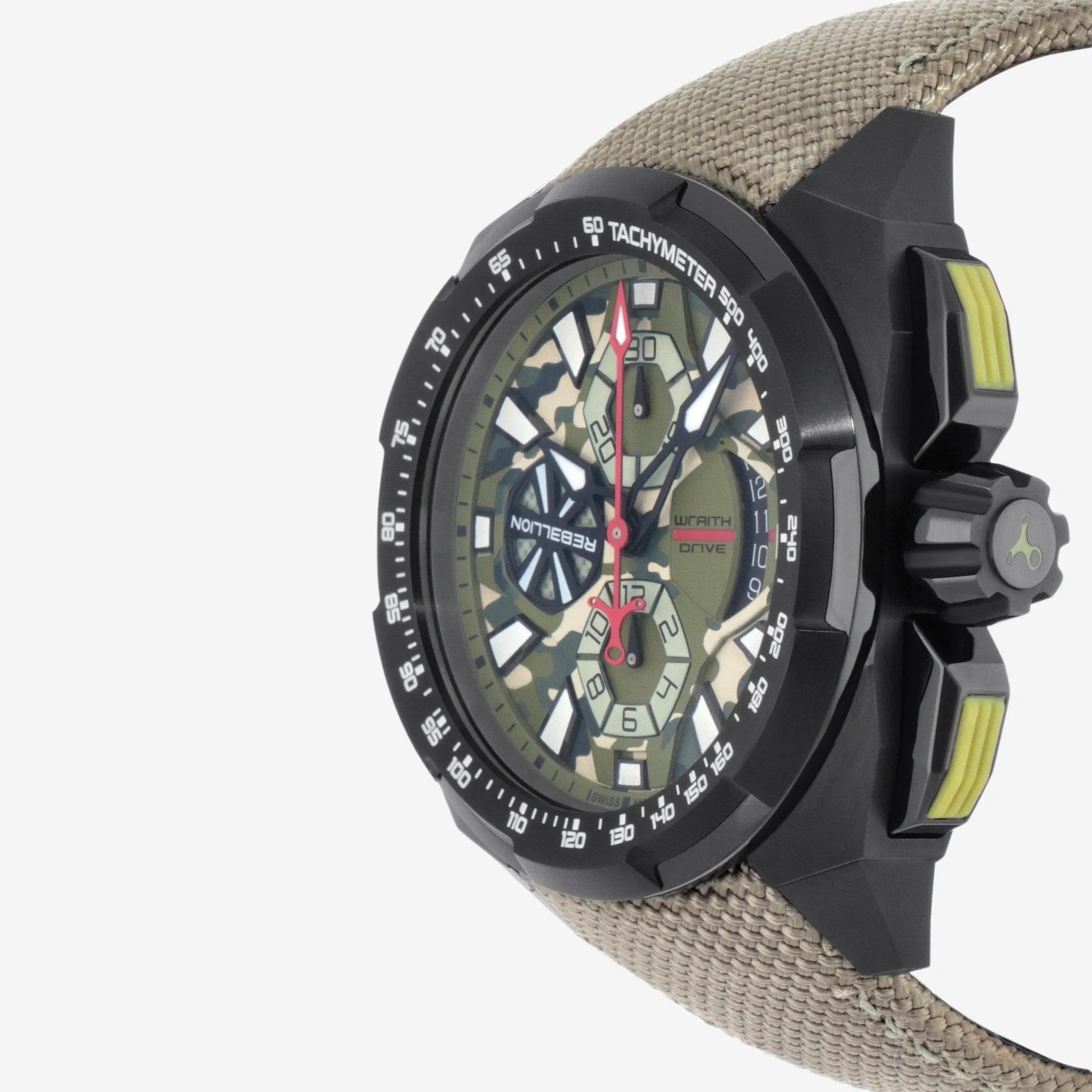 Rebellion Wraith Drive Chrono Titanium Automatic Men's Watch RB.WR.CH.TB.T06