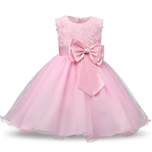 Regal Children's Princess Girl Dress for Weddings and Birthday Parties