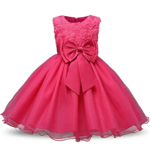 Regal Children's Princess Girl Dress for Weddings and Birthday Parties