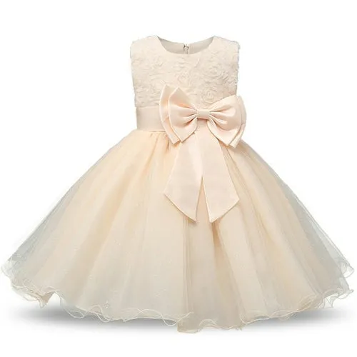 Regal Children's Princess Girl Dress for Weddings and Birthday Parties