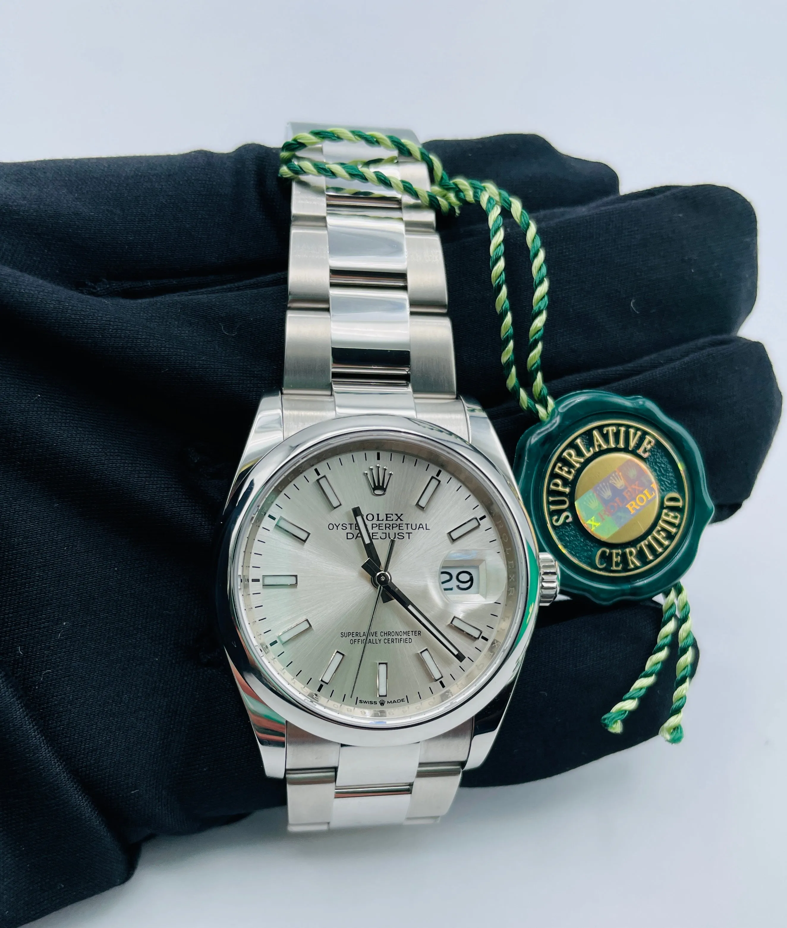 Rolex 2020 Date Just 36mm Oyster Perpetual 126200