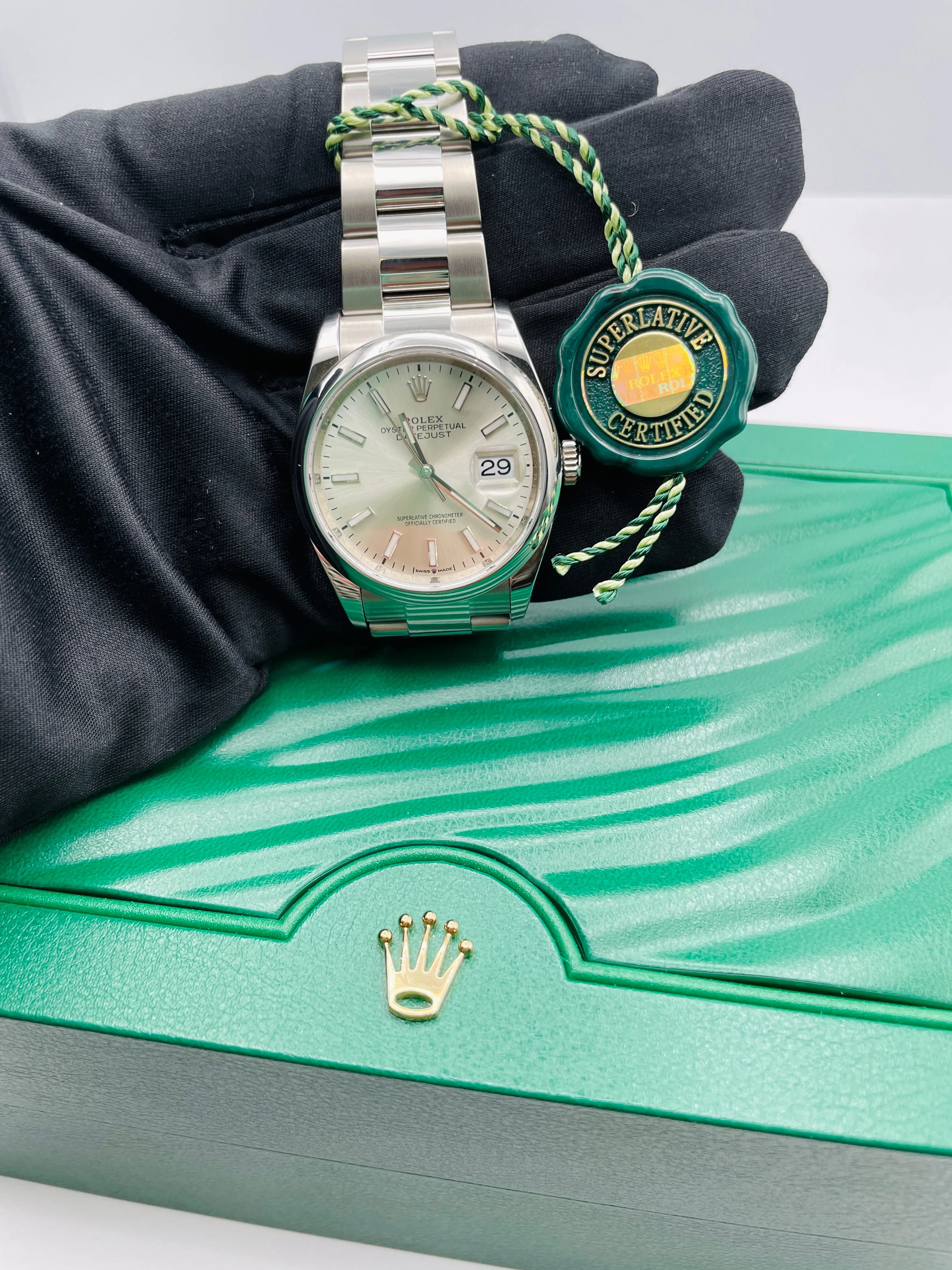 Rolex 2020 Date Just 36mm Oyster Perpetual 126200