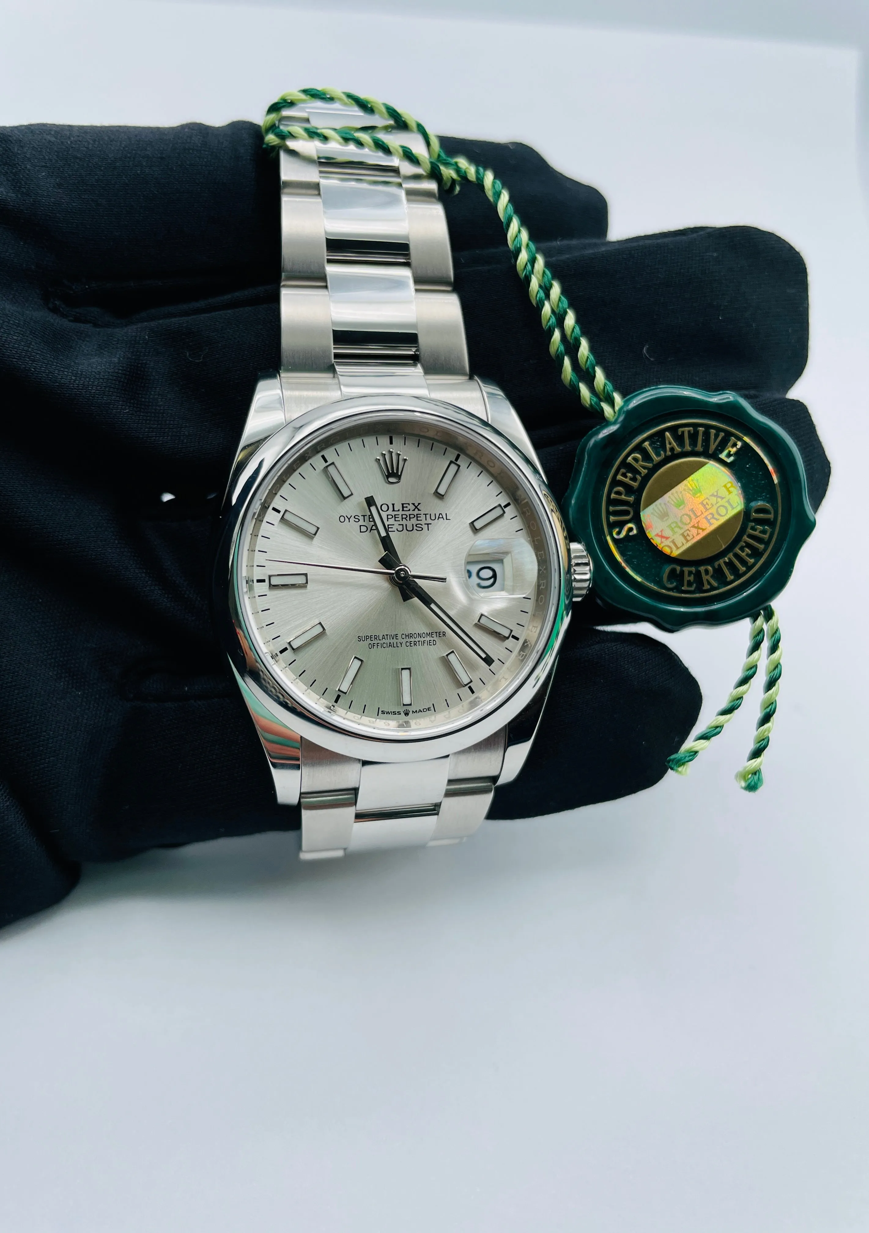 Rolex 2020 Date Just 36mm Oyster Perpetual 126200