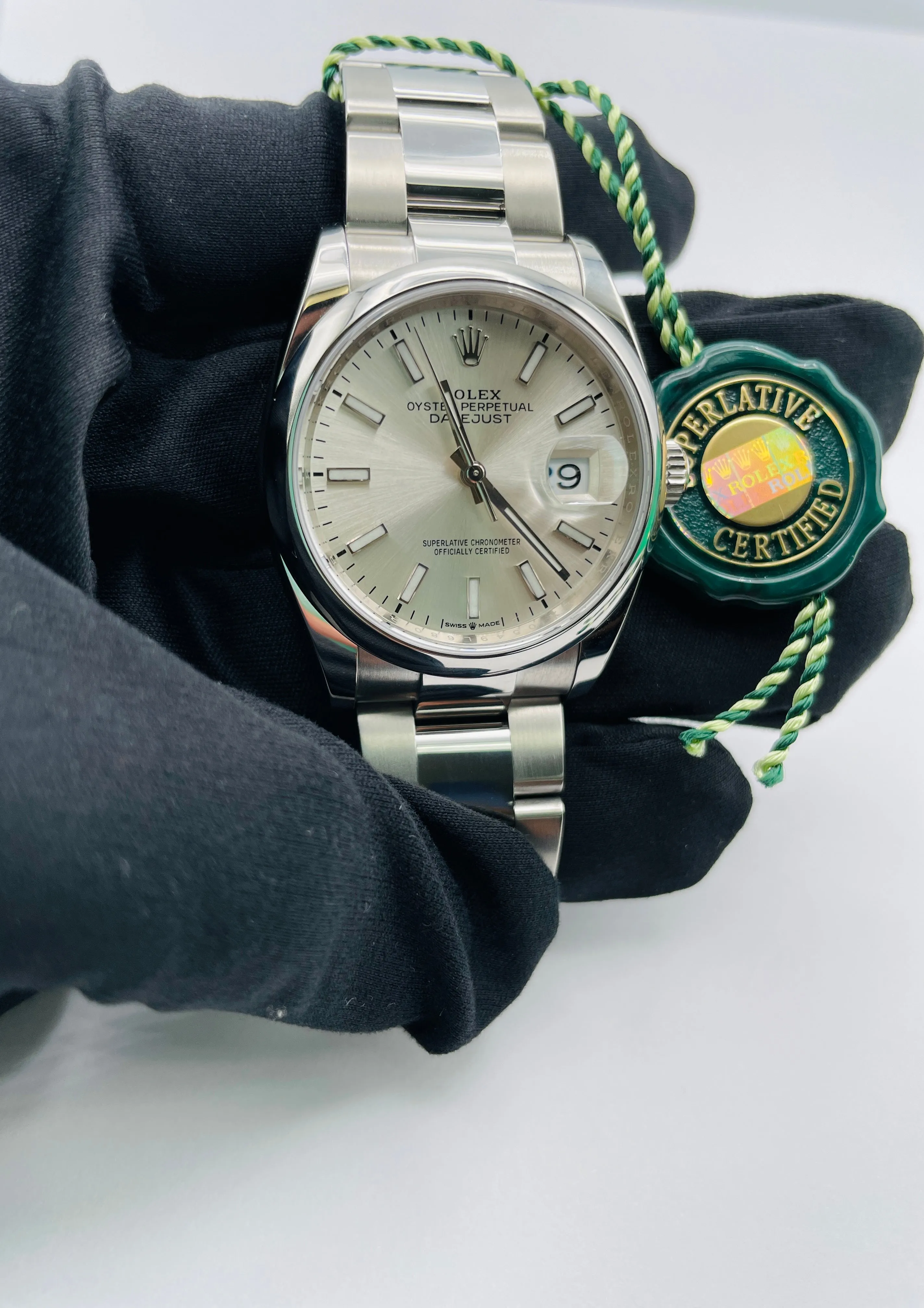 Rolex 2020 Date Just 36mm Oyster Perpetual 126200