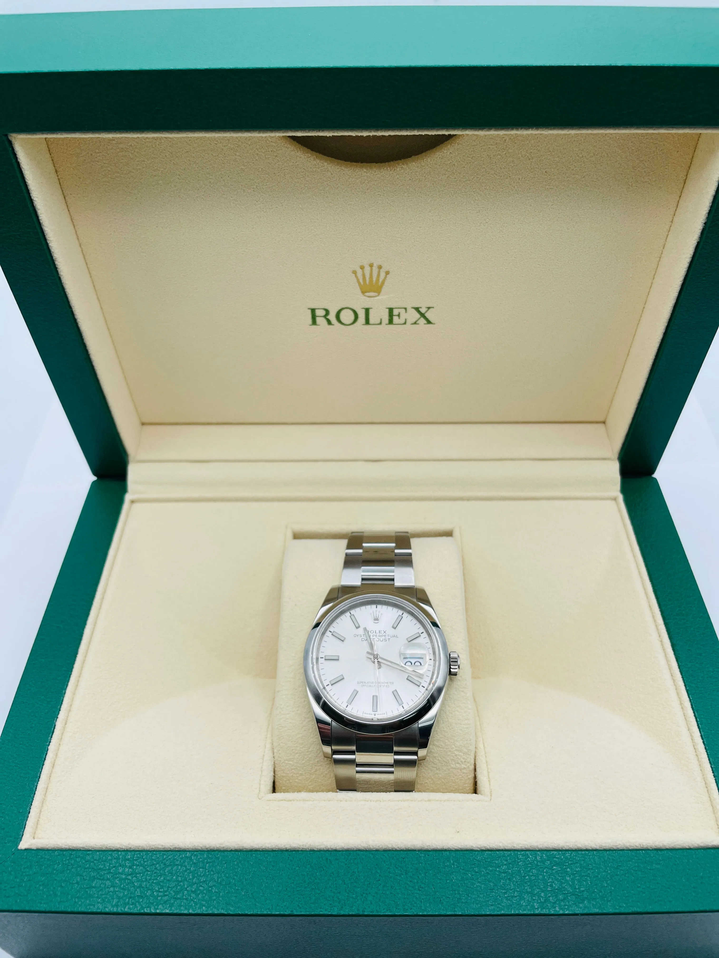 Rolex 2020 Date Just 36mm Oyster Perpetual 126200