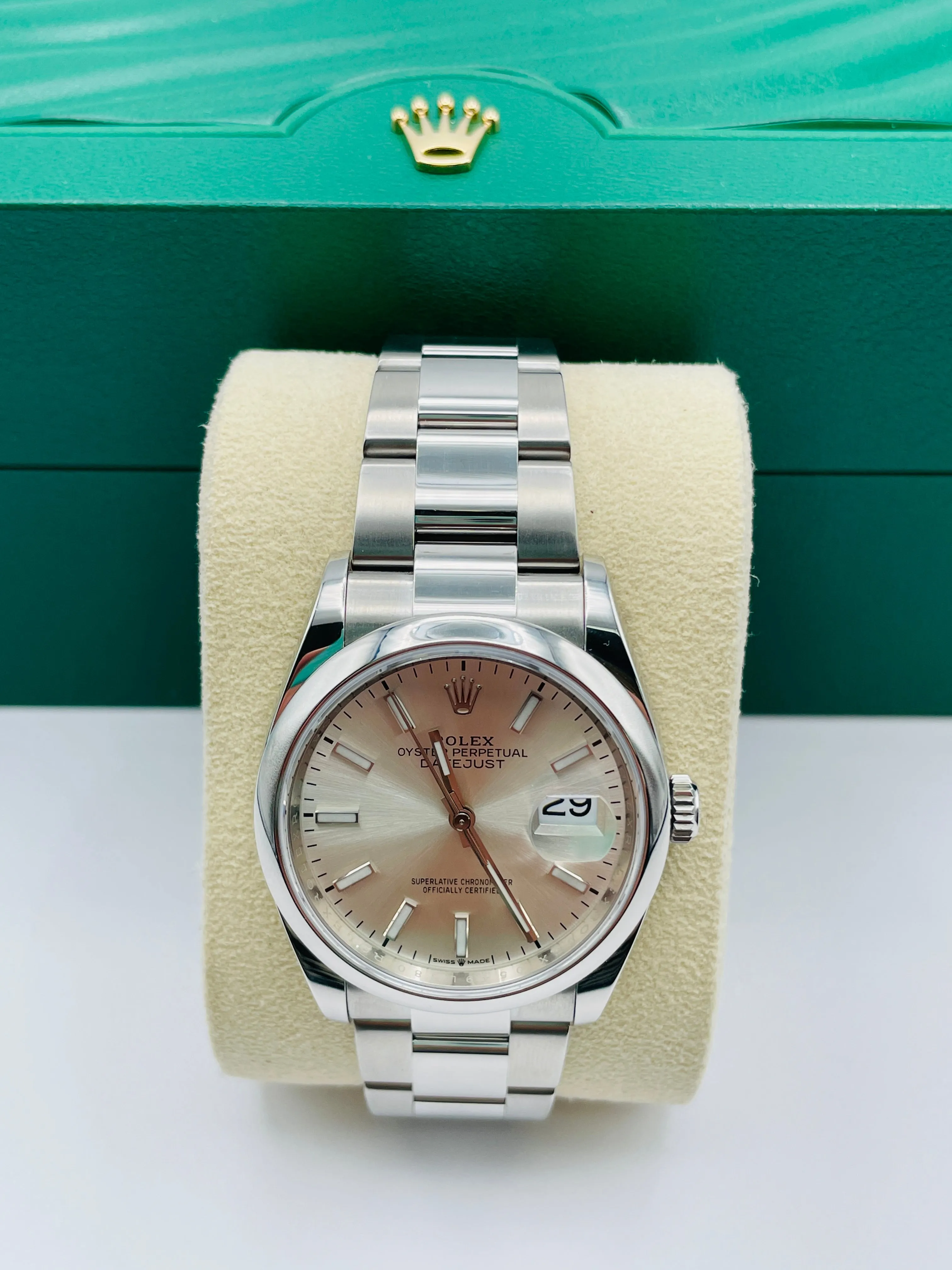 Rolex 2020 Date Just 36mm Oyster Perpetual 126200