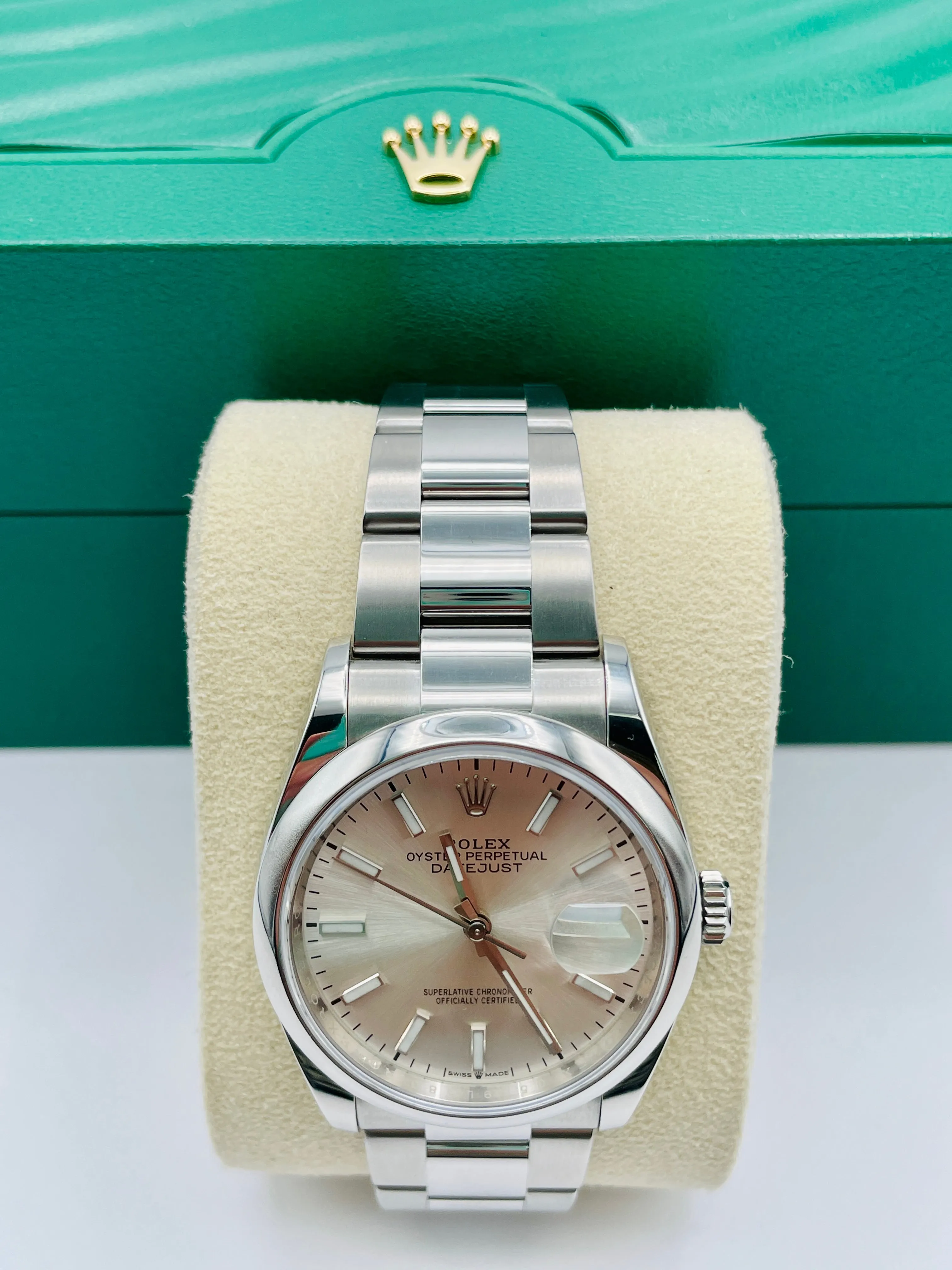 Rolex 2020 Date Just 36mm Oyster Perpetual 126200