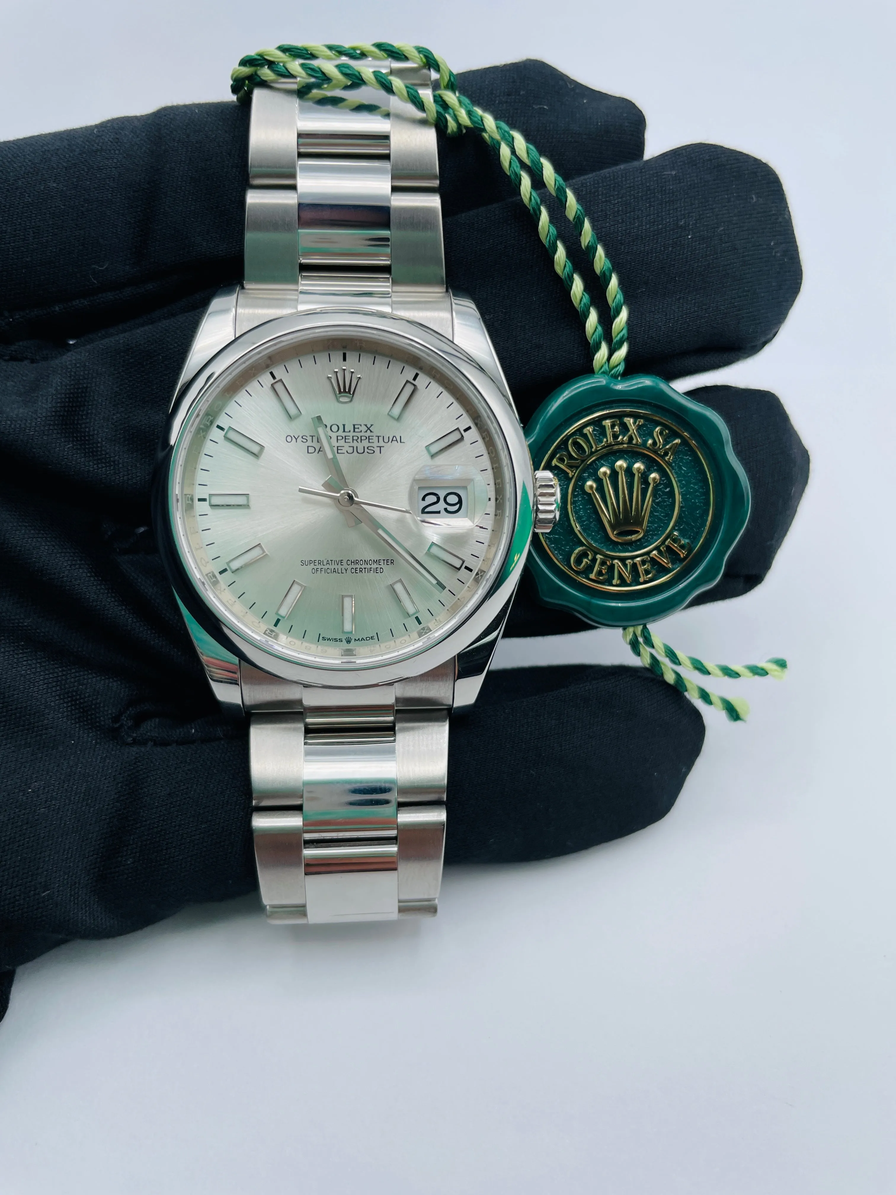 Rolex 2020 Date Just 36mm Oyster Perpetual 126200