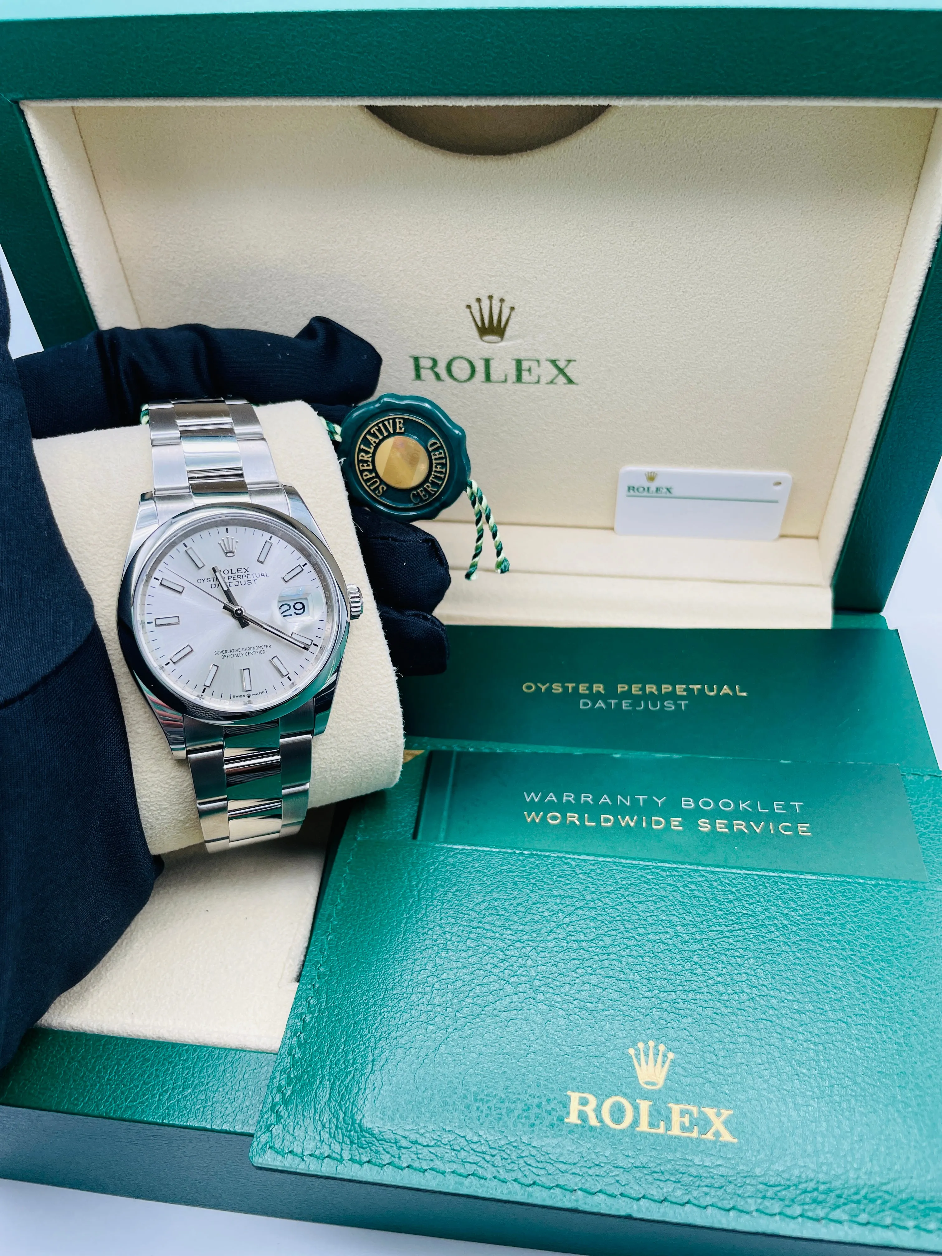 Rolex 2020 Date Just 36mm Oyster Perpetual 126200