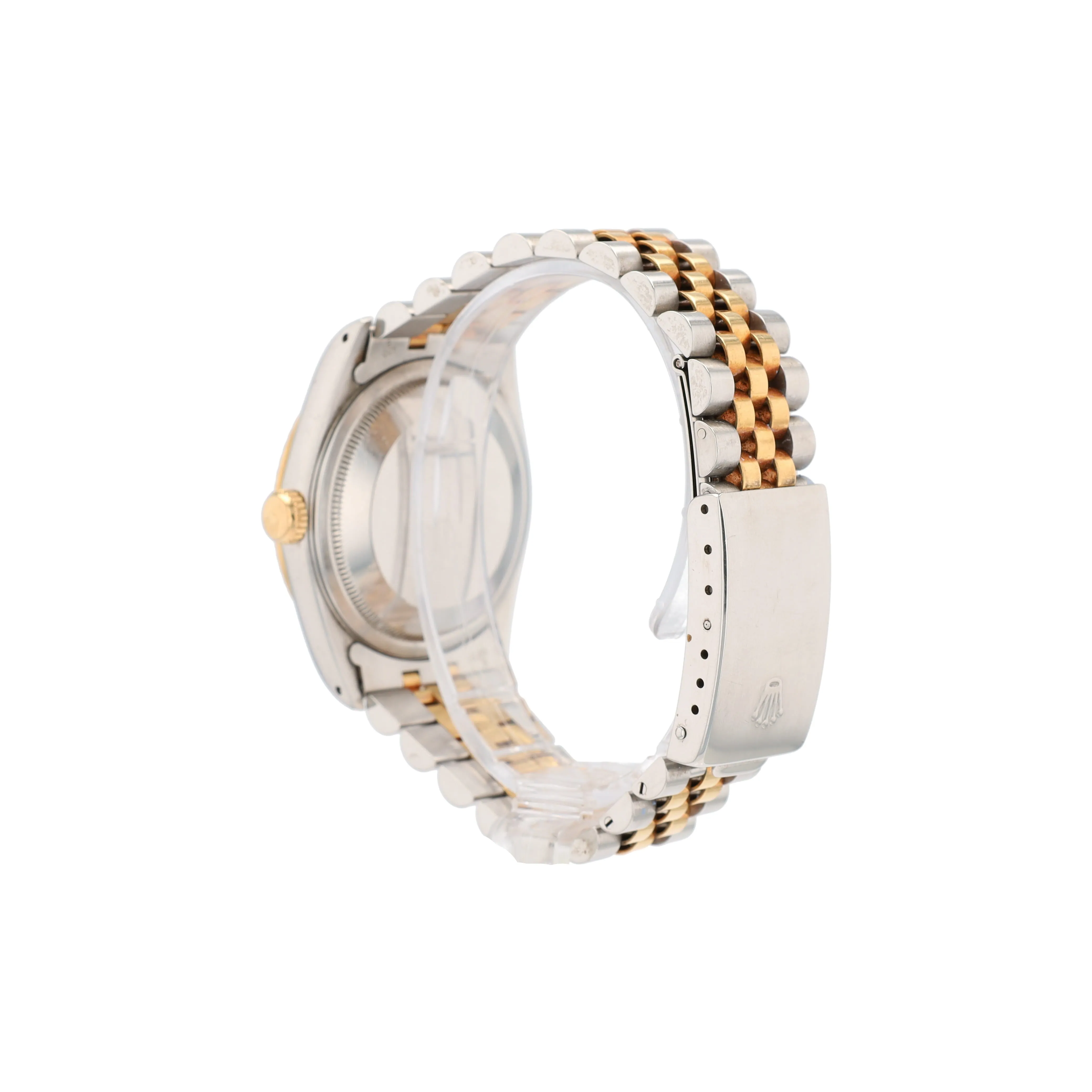 Rolex Datejust  16233 36mm Champagne Diamonds (O.S) Dial Fluted Bezel Jubilee Band