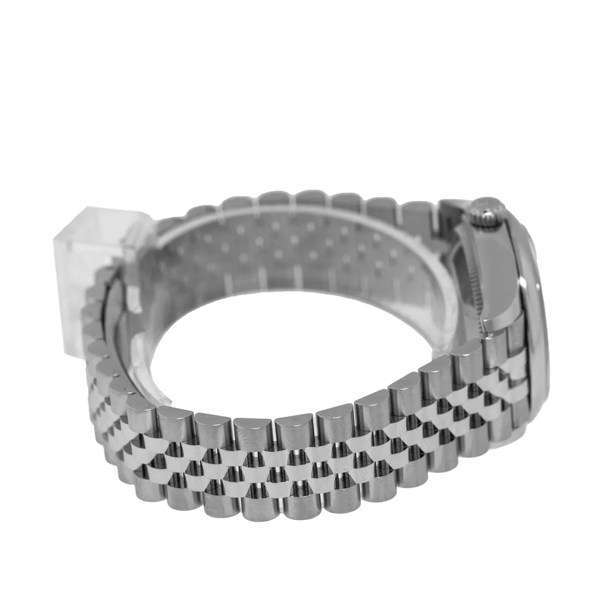 Rolex Datejust 31mm Stainless Steel Pink Roman Dial & Smooth Bezel 278240