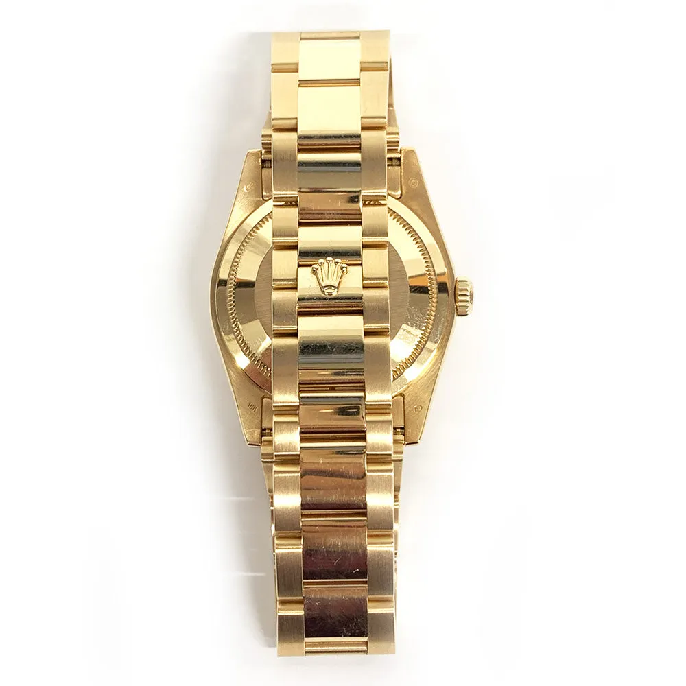 Rolex Day-Date 118205 Champagne Roman Dial