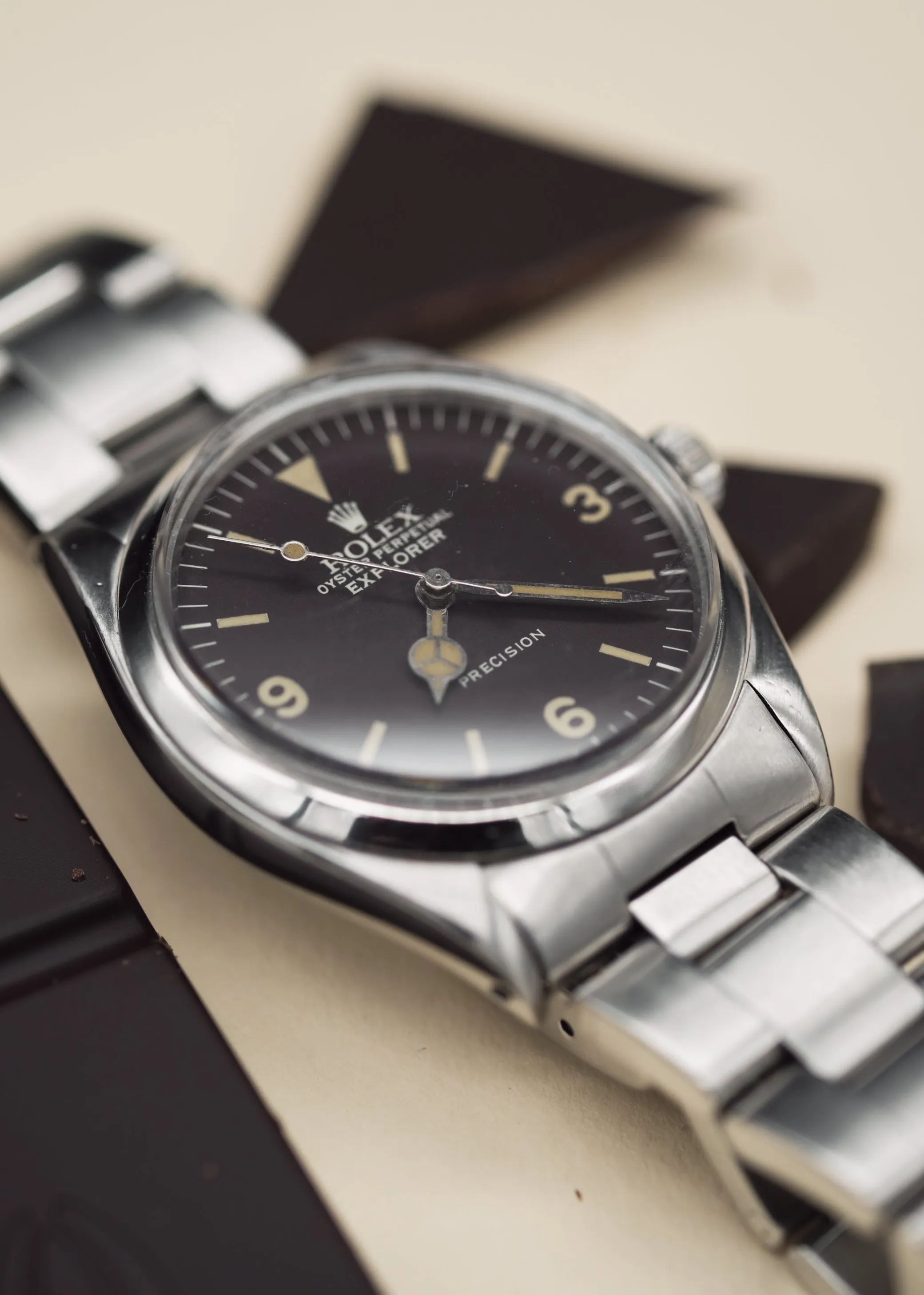 Rolex Explorer 5500 Tropical Dial - 1959