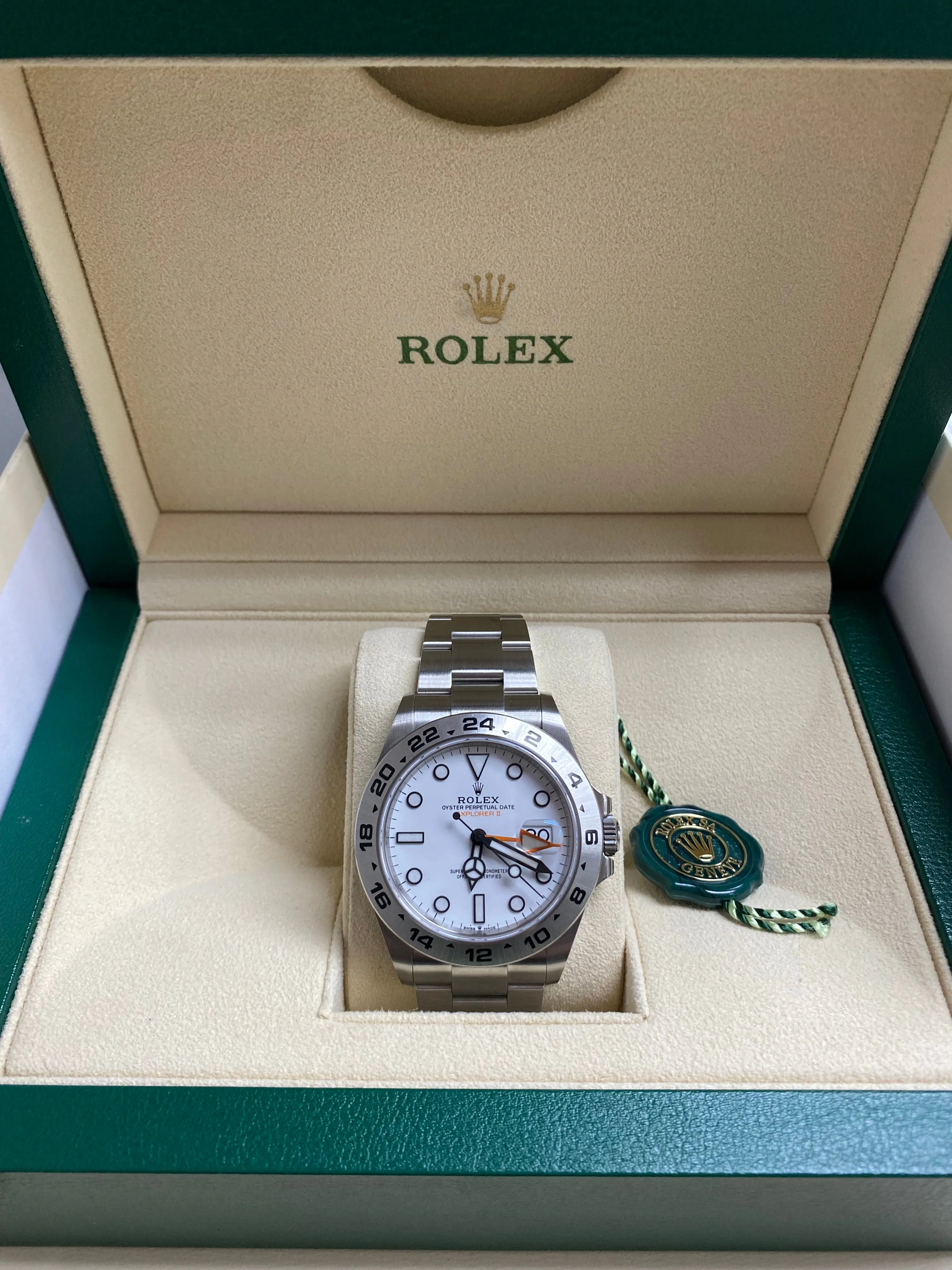 Rolex Explorer II 42mm White Dial 226570 NEW EDITION 2022
