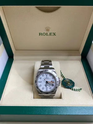 Rolex Explorer II 42mm White Dial 226570 NEW EDITION 2022
