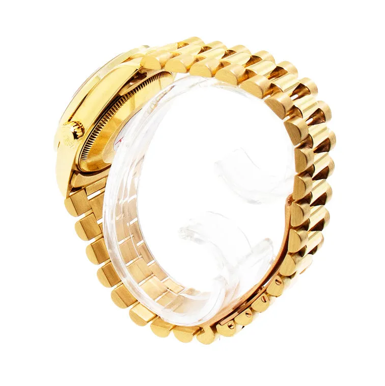 Rolex Lady-Datejust 31mm Yellow Gold Champagne Diamond Dial & Bezel 68278