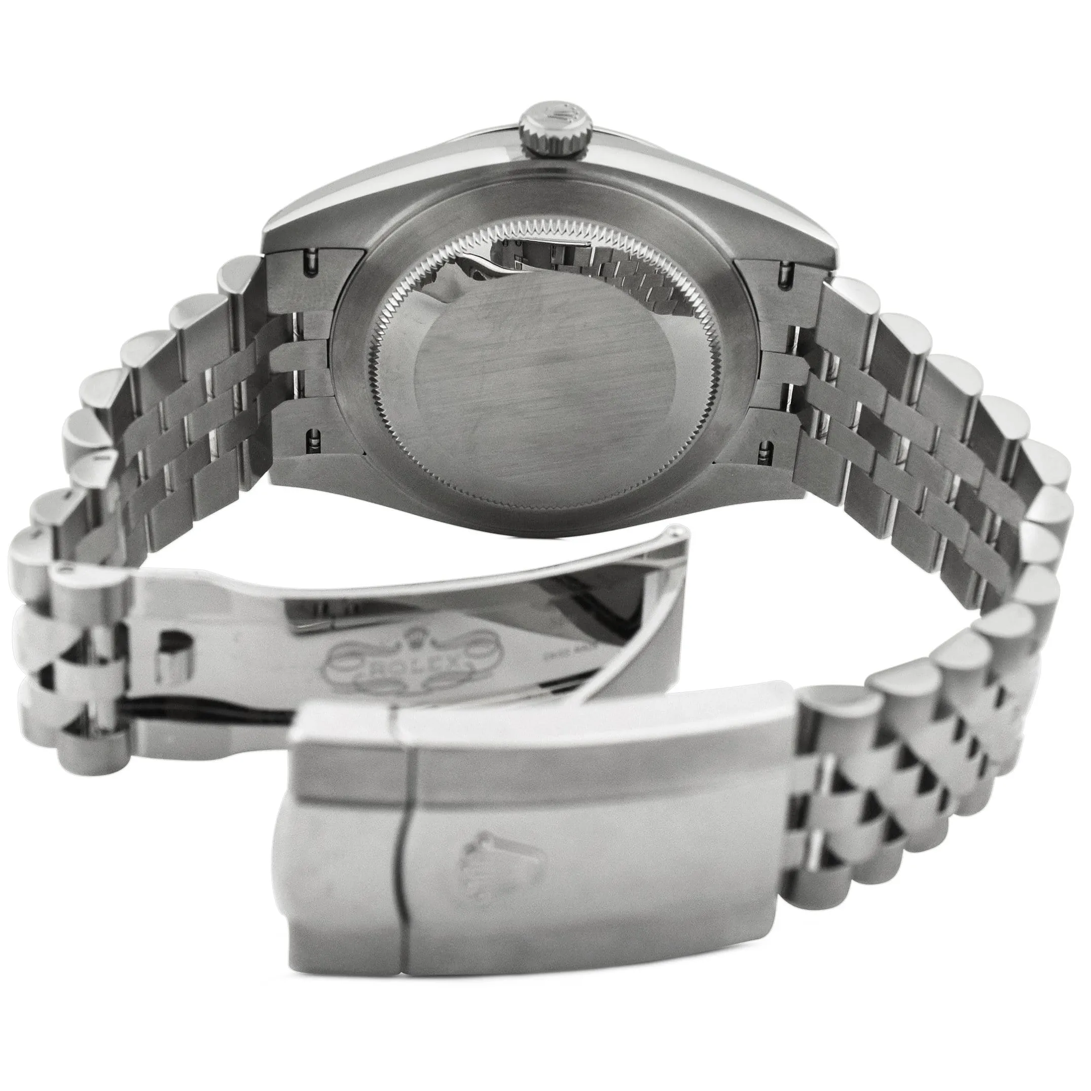 Rolex Mens Datejust 41mm Blue Stick Dial Watch Reference #: 126300