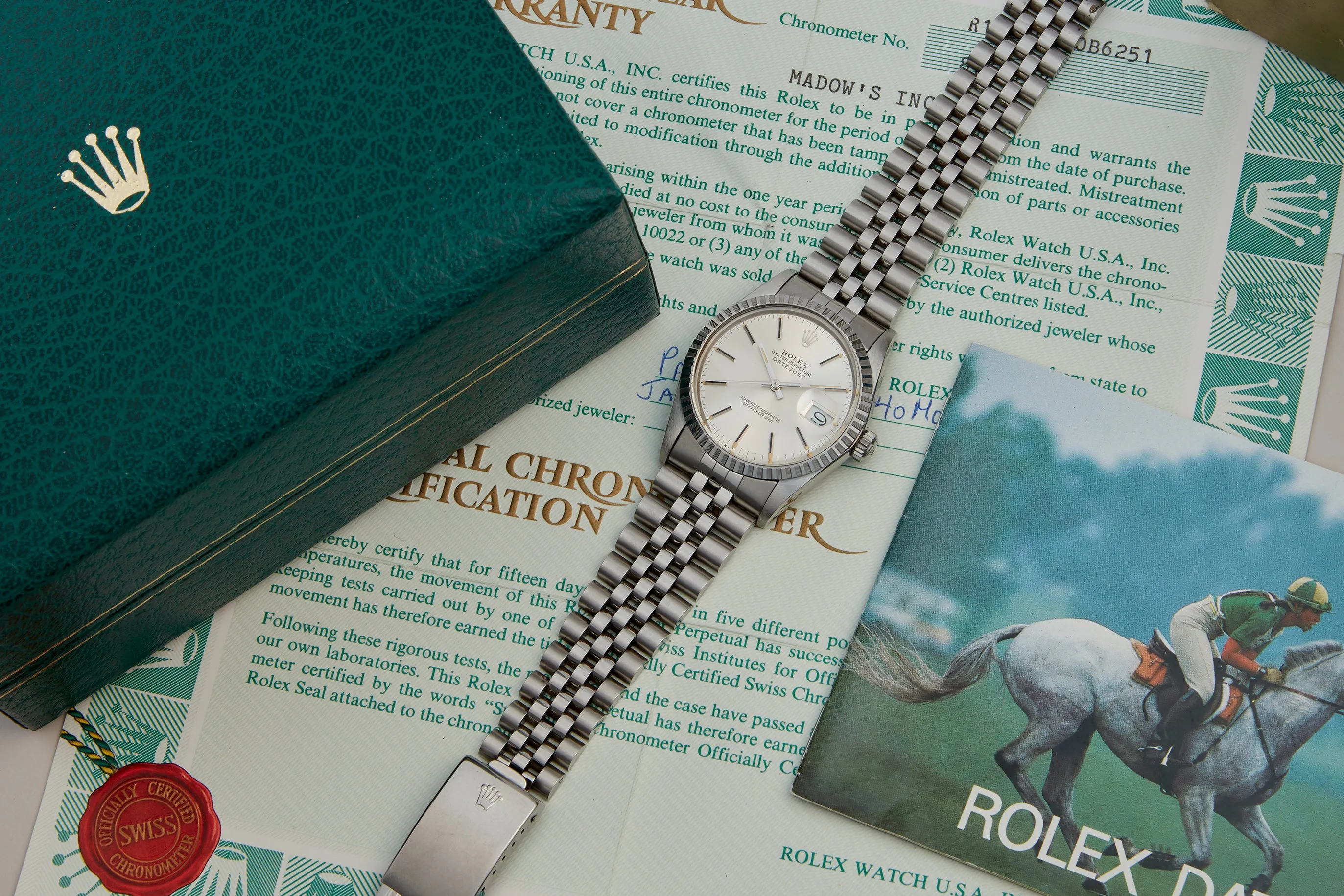 Rolex Oyster Perpetual Datejust 1985