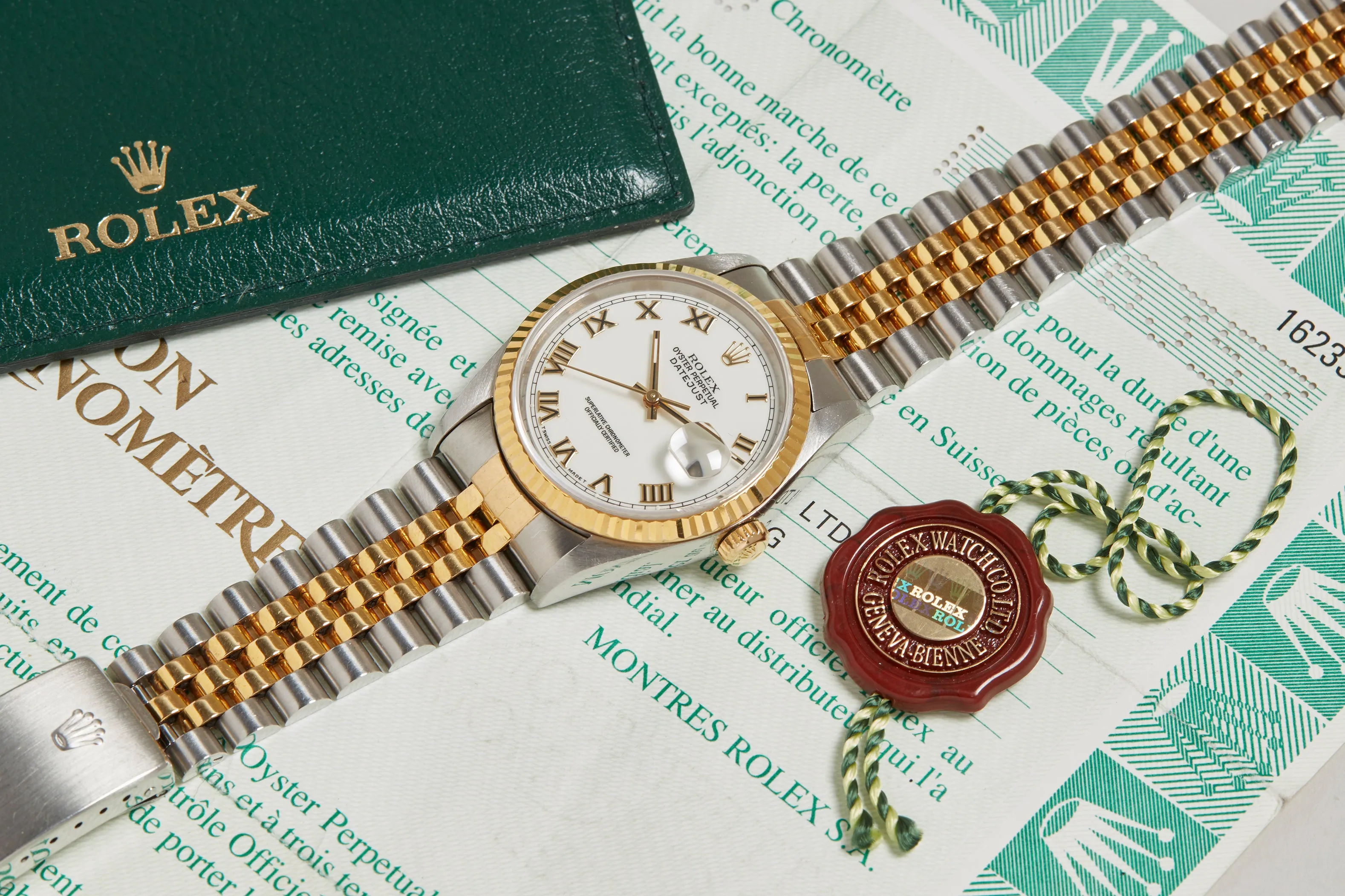 Rolex Oyster Perpetual Datejust 'Shantung' Dial 1995
