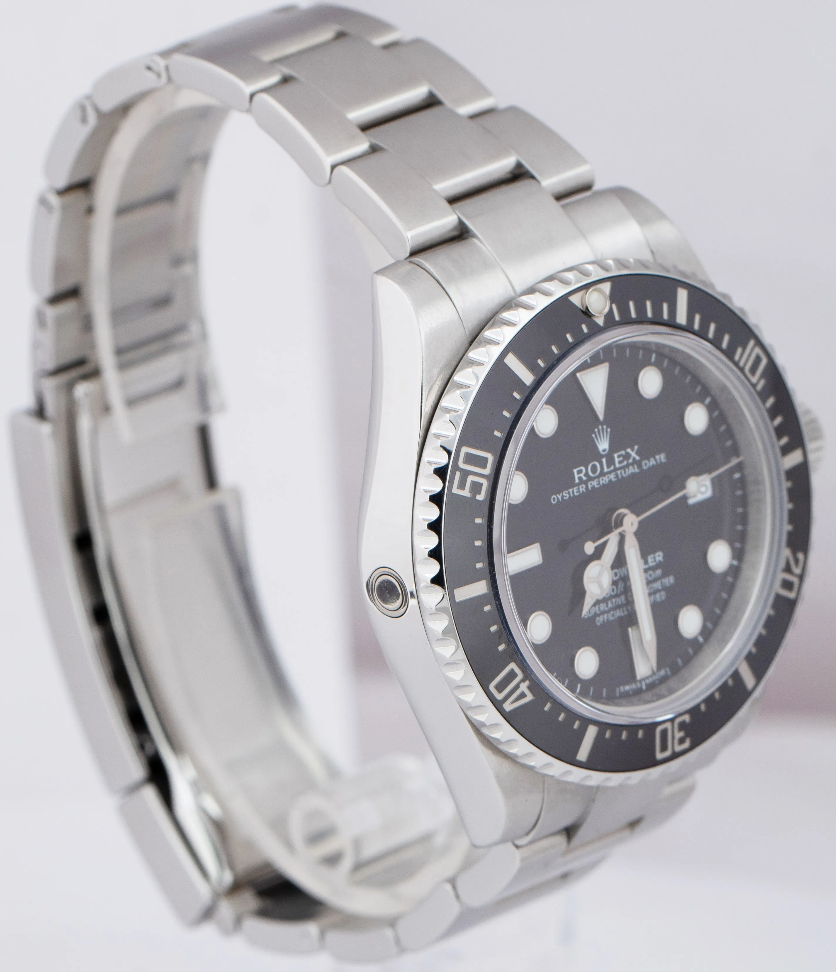 Rolex Sea-Dweller 4000 SD4K Ceramic Black Stainless Steel 40mm Watch 116600 BOX